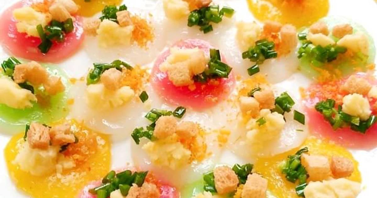 Bánh bèo sắc màu