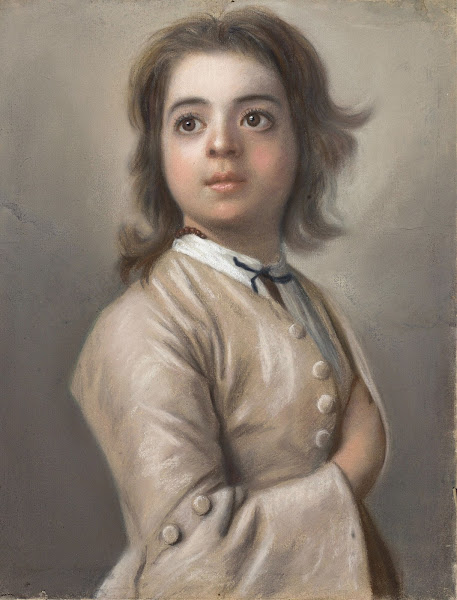 Studie van een jongen ten halven lijve 1736   1738