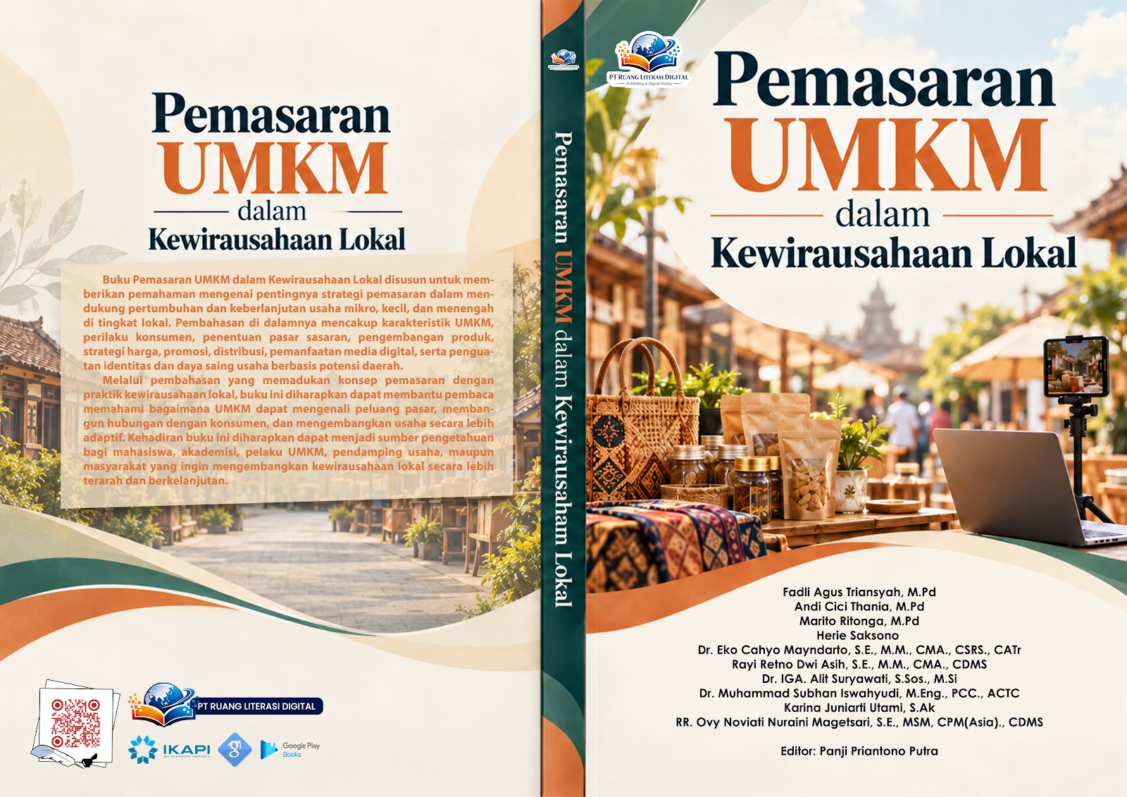 Cover depan Pemasaran UMKM dalam Kewirausahaan Lokal