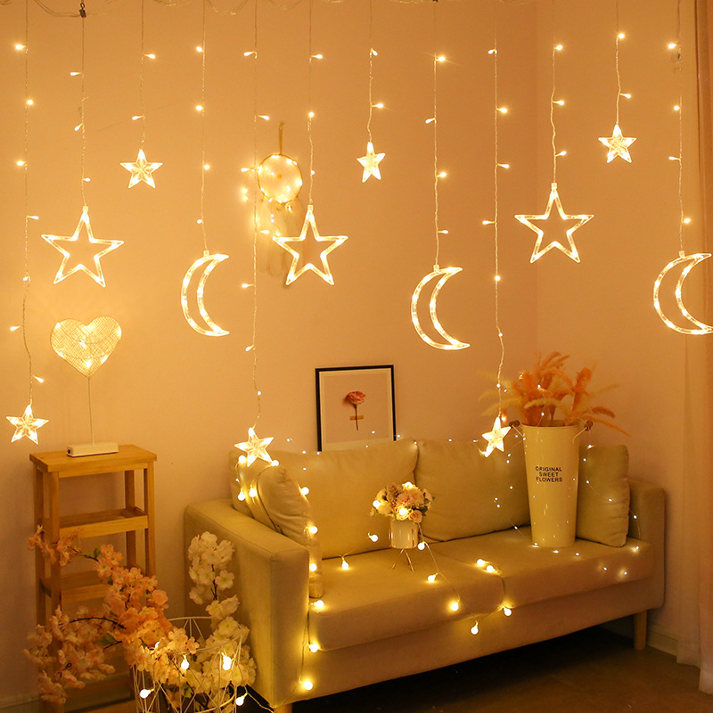 LED Star Light Chain, Curtain Lighting, Model LY-XX-03