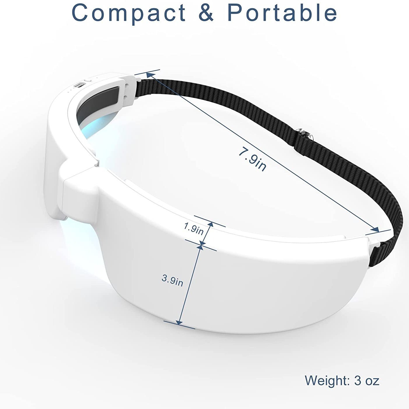SAD Lichttherapie-Brille Modell SE-E300
