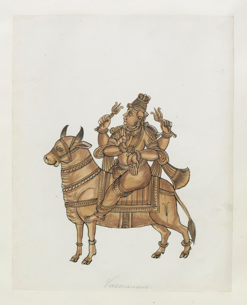 Paintings from the Chidambaram Shrine Pl051 1820 1830