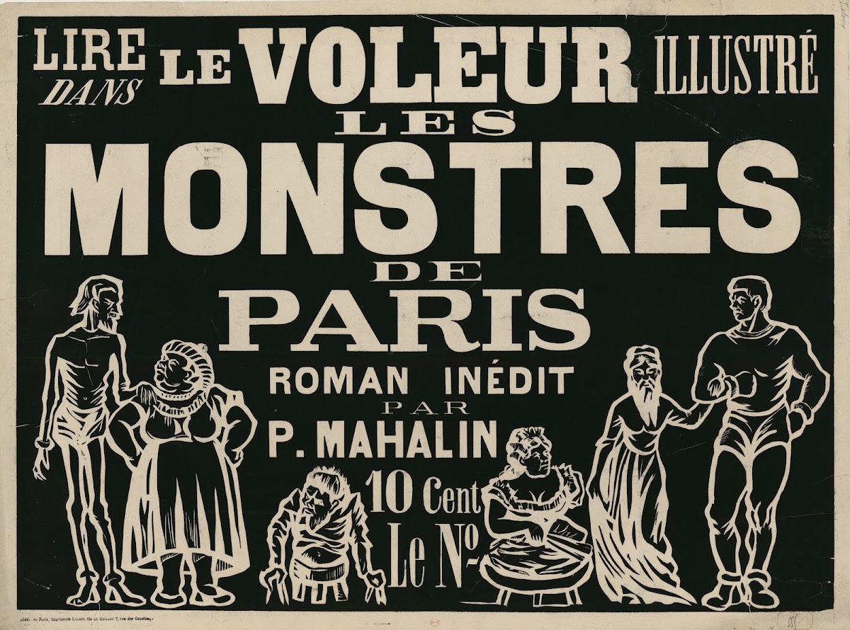 Lire dans le Voleur illustré les Monstres de Paris 1879