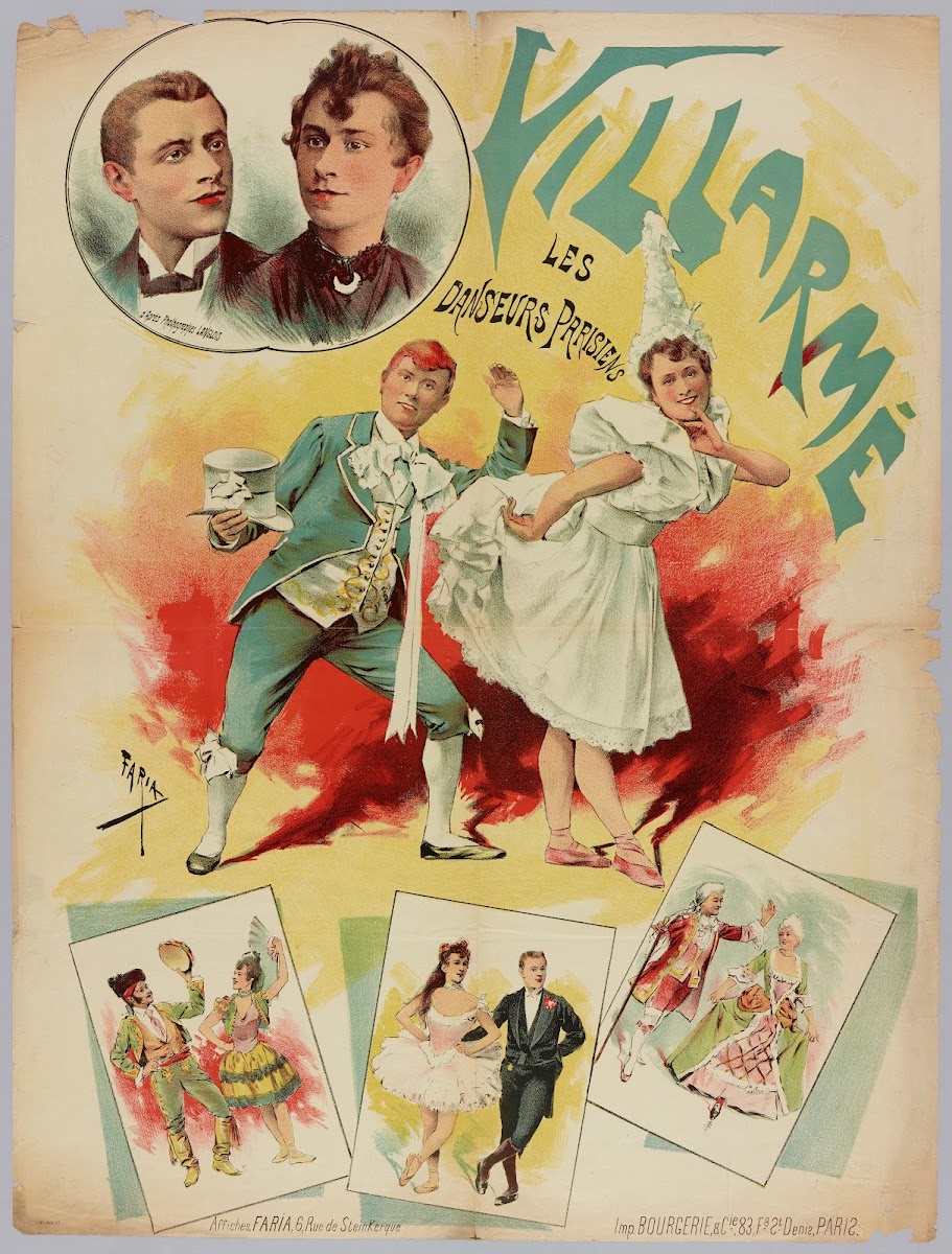 Villarme Les Danseurs Parisiens 1880 1900