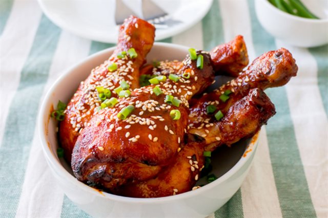 Đùi Gà Nướng Kiểu Hàn