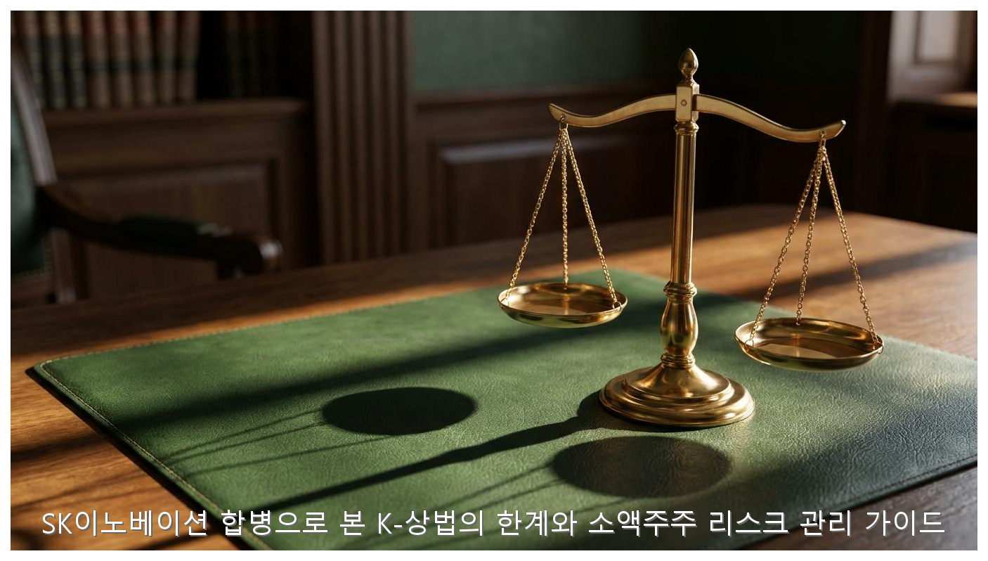 SK이노베이션 합병과 K-상법 리스크 관리 핵심 안내 및 분석 인포그래픽 (3)