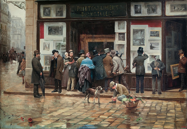 Public Exhibition of a Picture circa 1888