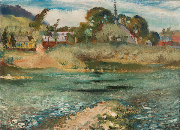 Landscape from Krościenko 1933