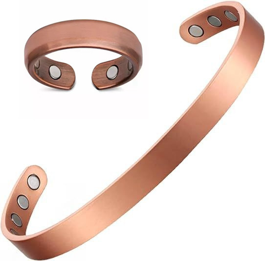 Armband aus Edelstahl, offen, glatte Oberfläche