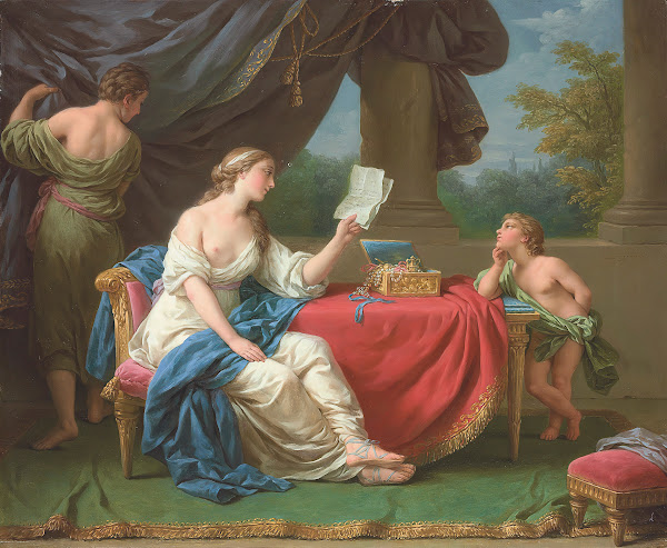 Penelope Reading A Letter From Odysseus