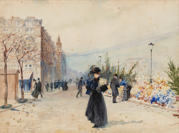 Le Quai aux fleurs 4ème arrondissement 1890 1900
