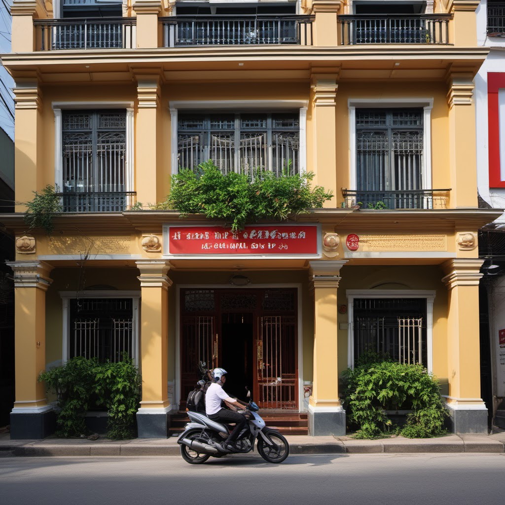 Hình minh họa: Khung cảnh cửa hàng và quy trình kinh doanh
