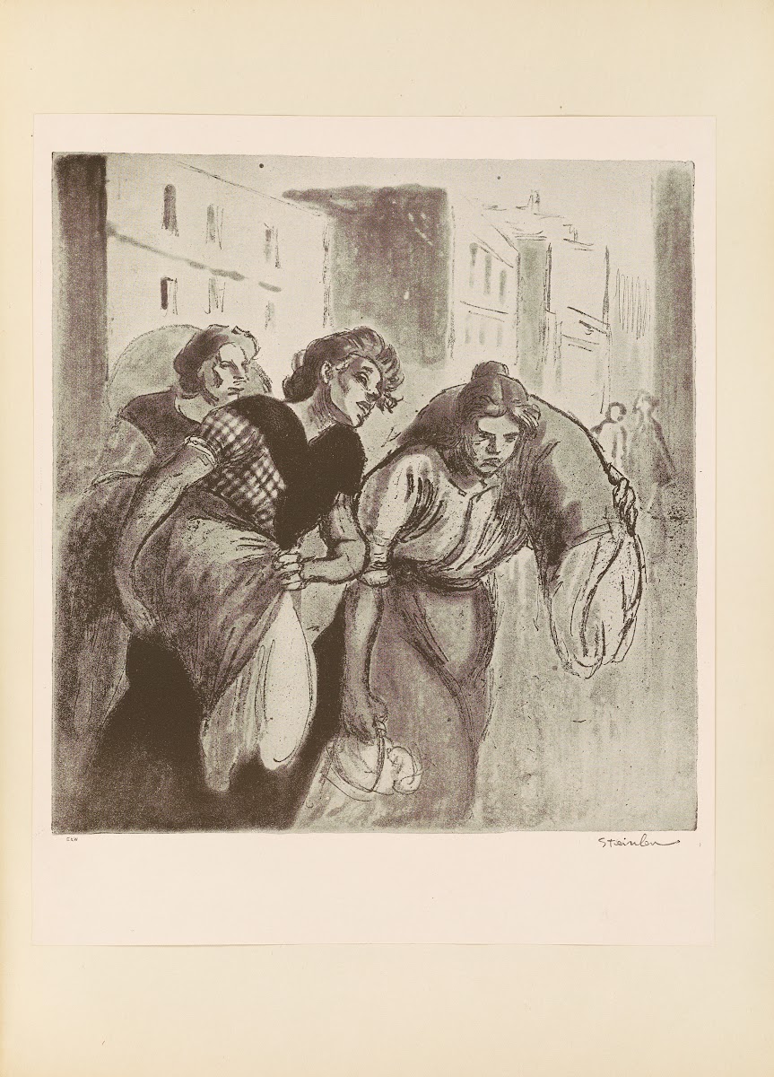 The Return From The Wash House 1912