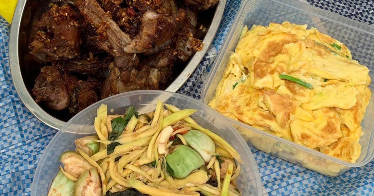 Vịt cháy sả, ớt, tỏi