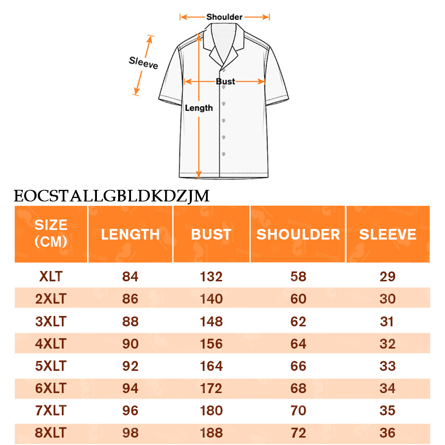 AOP EO Tall Fit Shirt Cuban Collar With Pocket – Linglong Linen Fabric