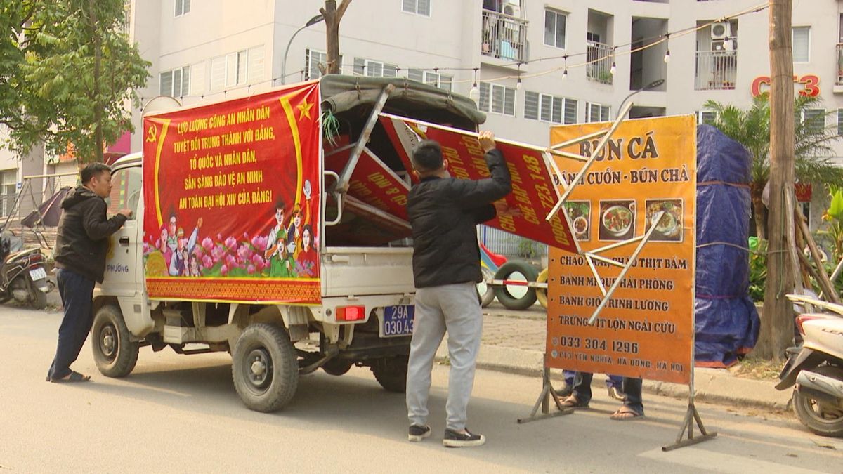 Phường Yên Nghĩa xử lý dứt điểm vi phạm trật tự đô thị - Đài Phát thanh và truyền hình Hà Nội