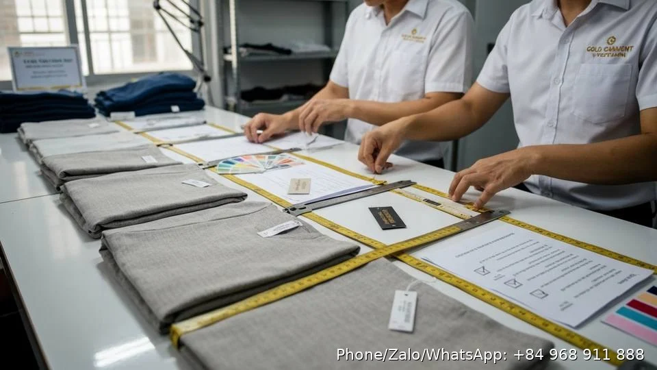Custom Apparel Manufacturing - Gold Garment Vietnam