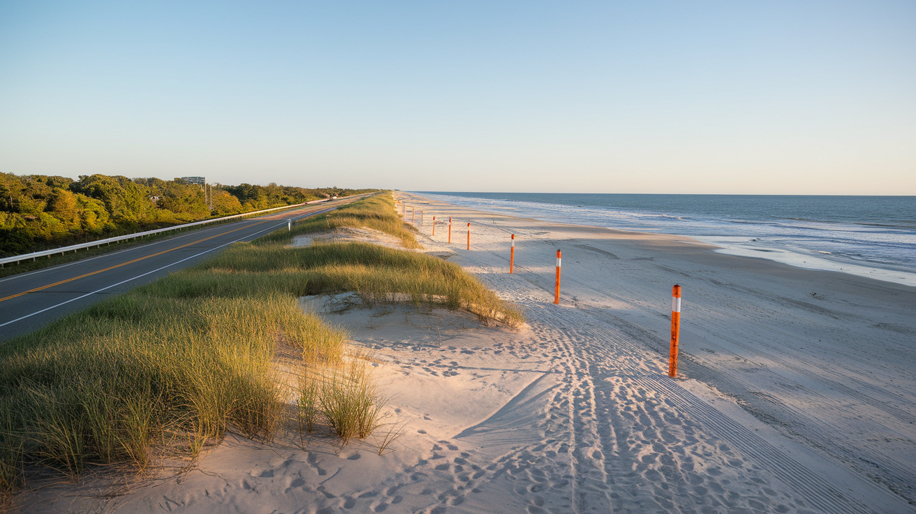 Distance from North Myrtle Beach to South Myrtle Beach