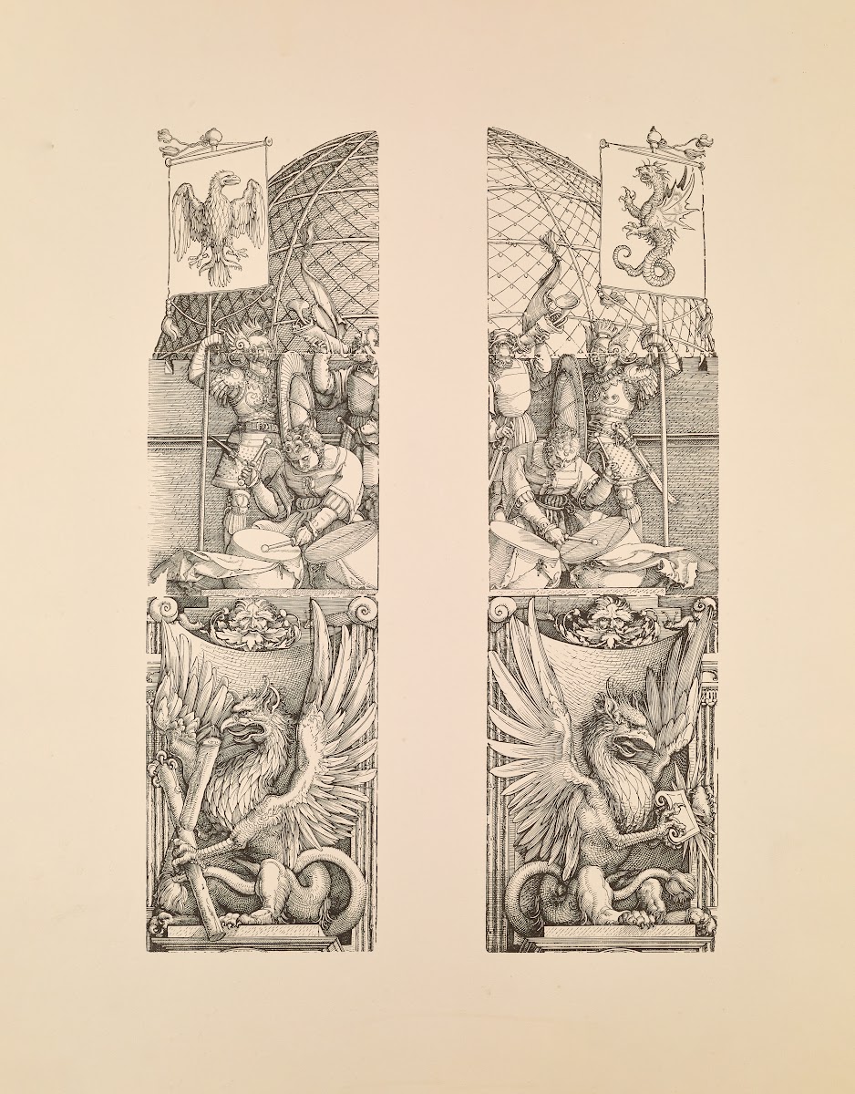 Die Ehrenpforte des Kaisers Maximilian I Pl09 1885