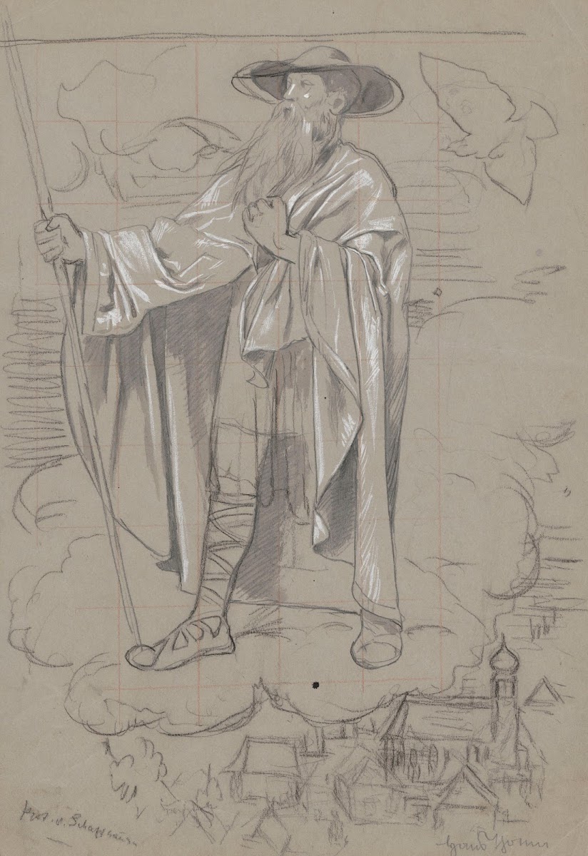 Personification of December 1900   1924