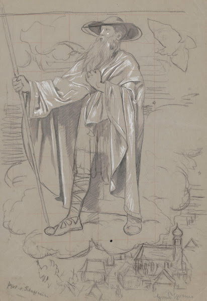 Personification of December 1900   1924