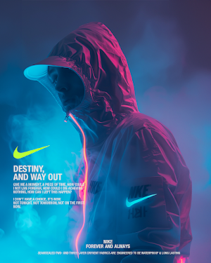 Neon Nike Fashion Picture
