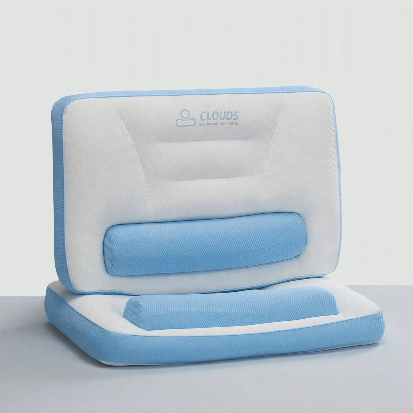 Support Pillow, Cylinder, 2-in-1, Adults
