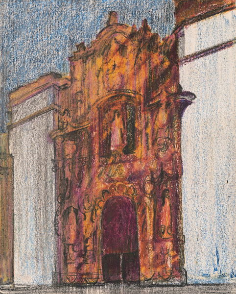 Church façade 1975