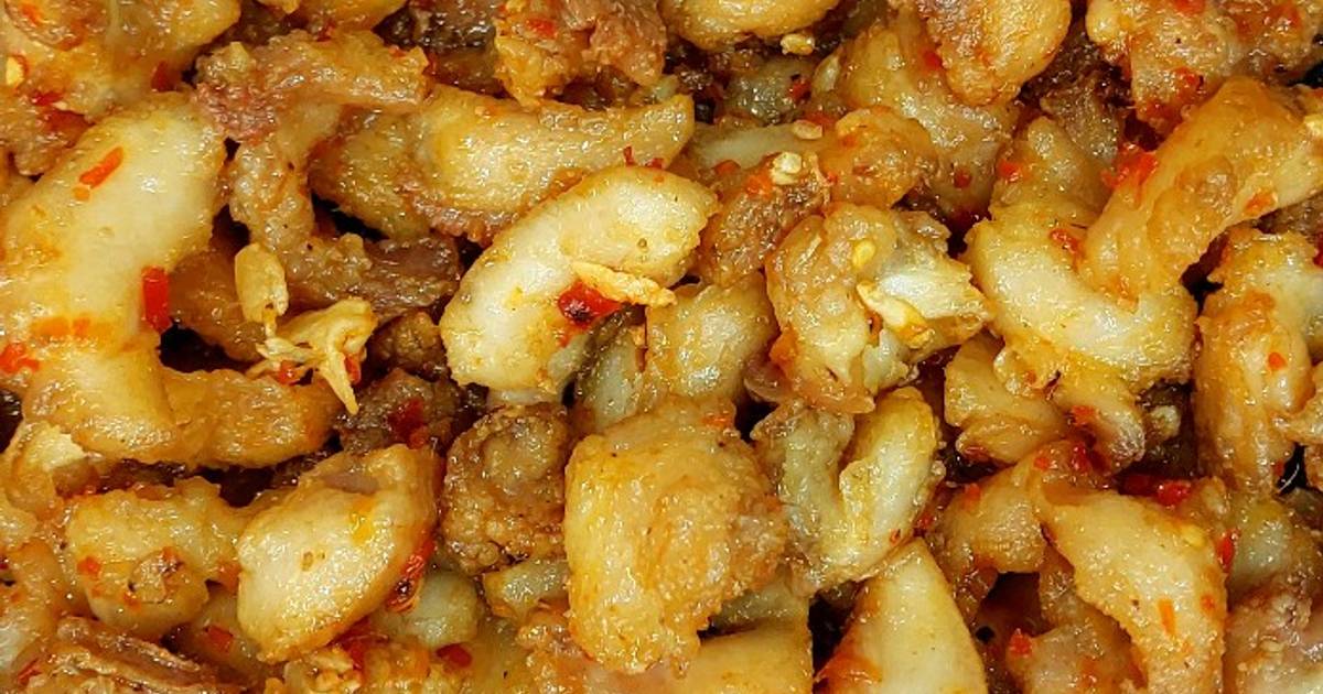 Tóp mỡ cháy tỏi ớt