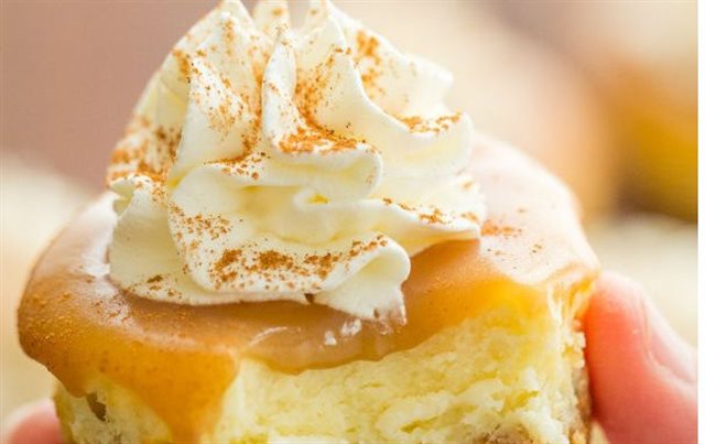 Bánh Phô Mai Mini Phủ Caramel