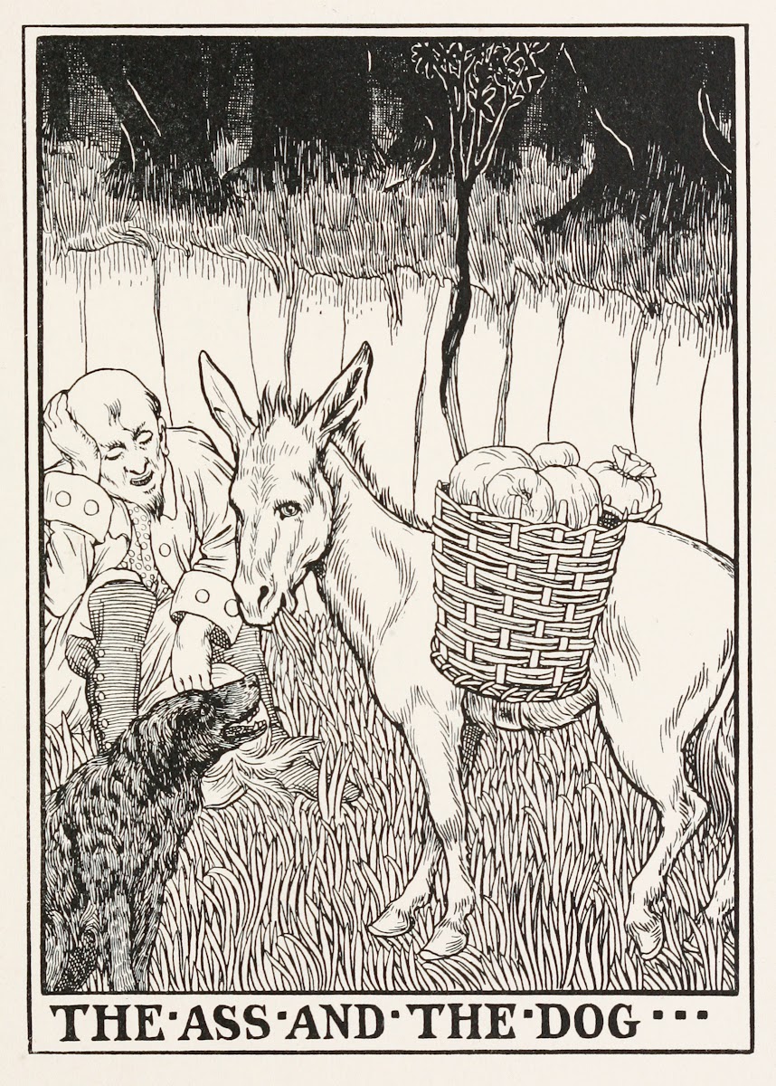 The Ass and the Dog 1900