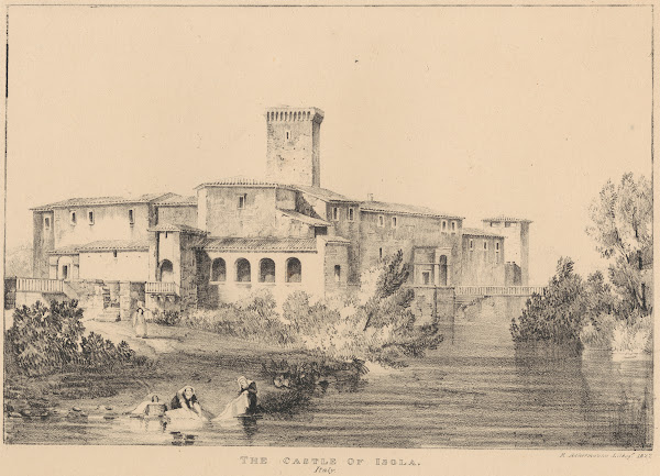 The Castle of Isola Italy 1822