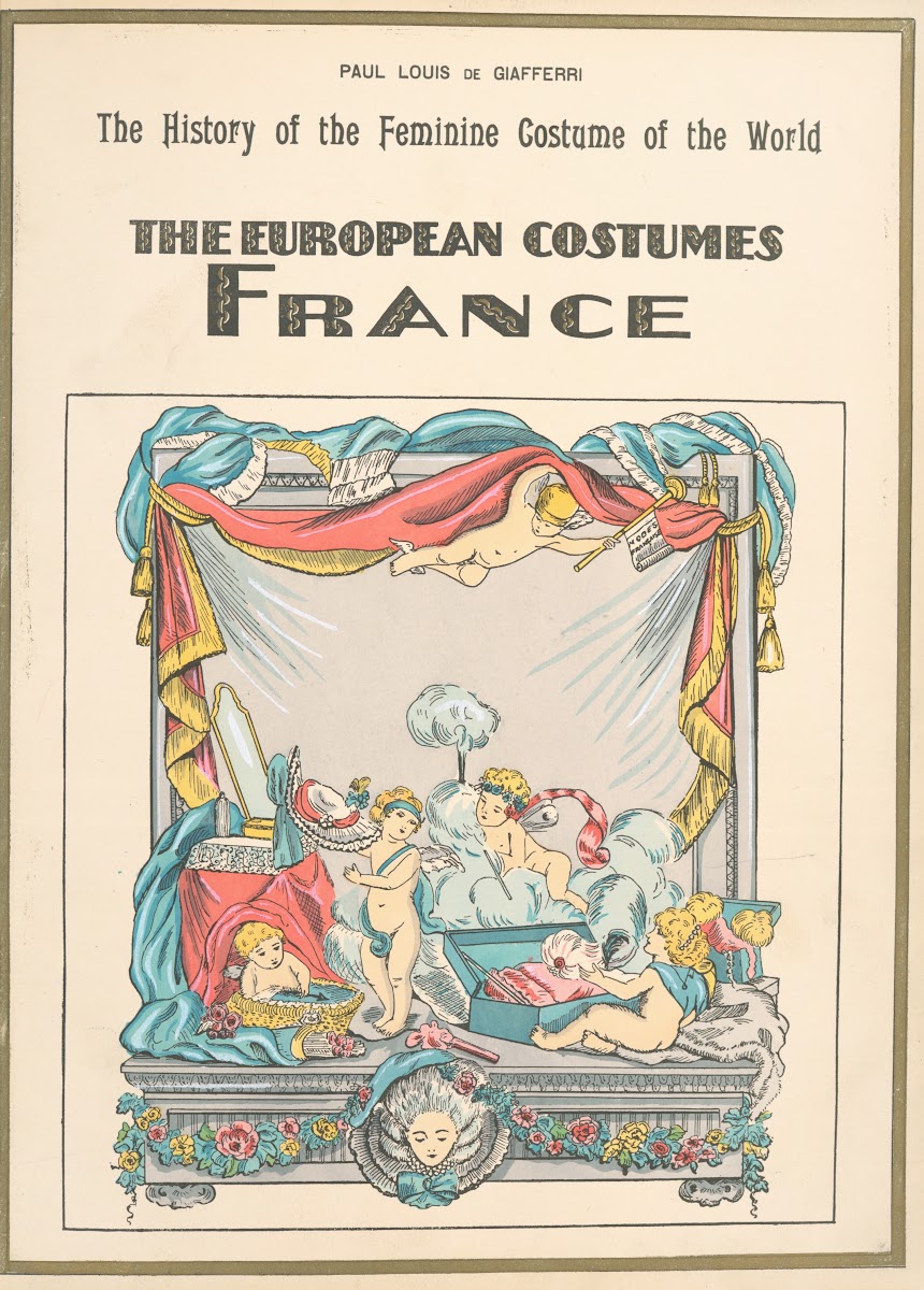 The European costumes  France 1926 1927