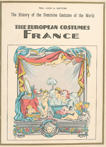 The European costumes  France 1926 1927