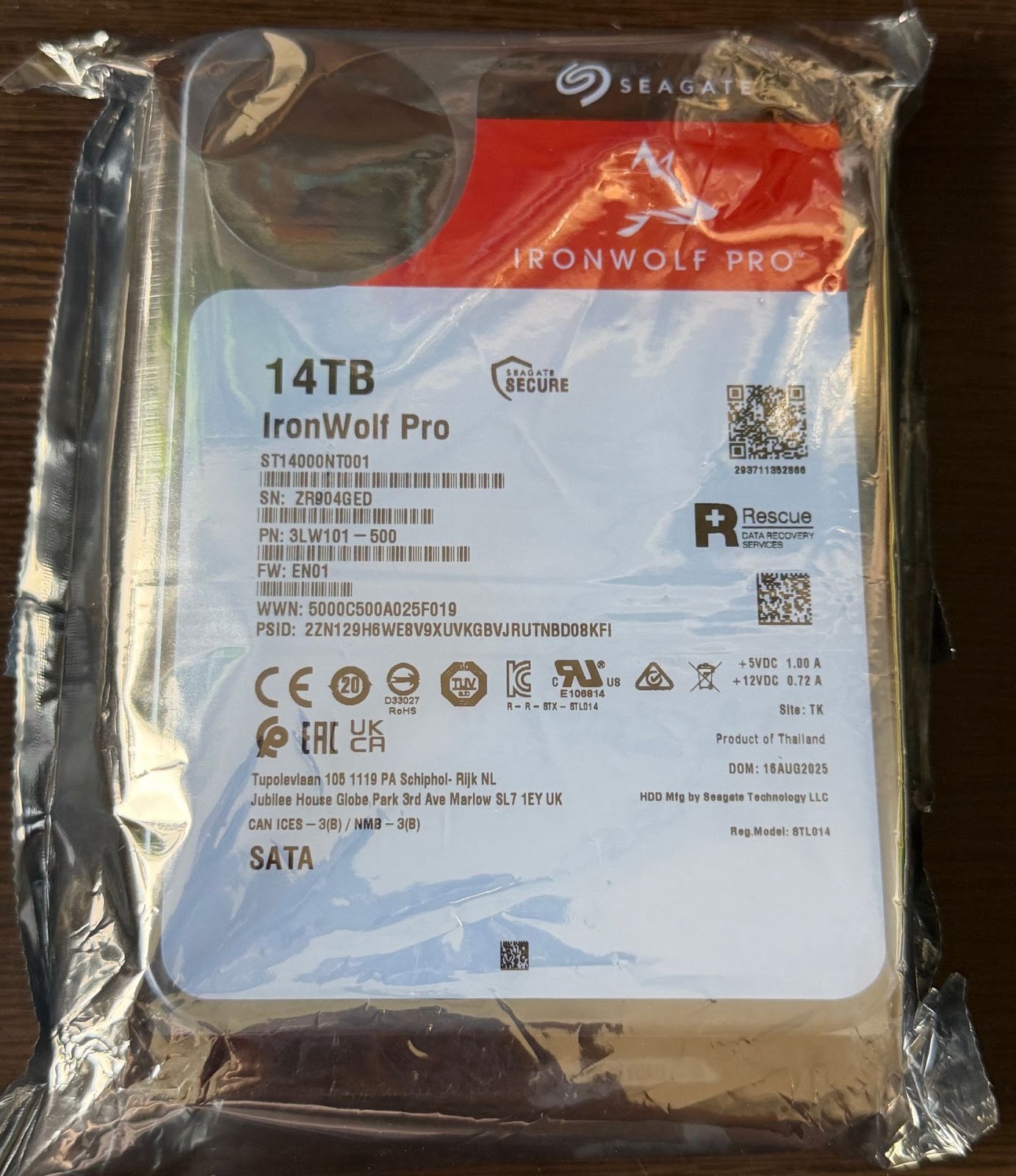 NAS Hard Drive ST8000NE001