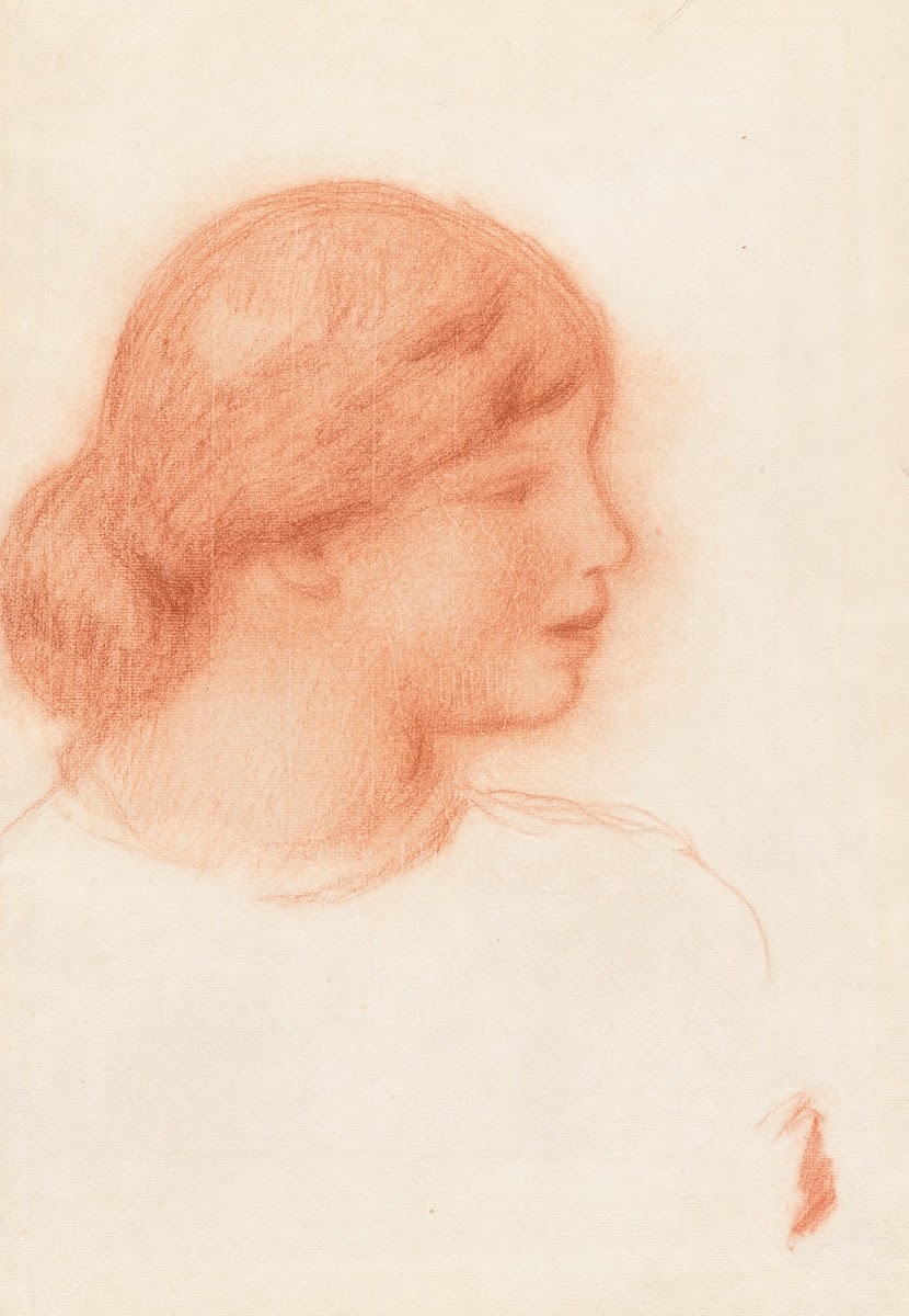 Profile of a Young Woman c 1910