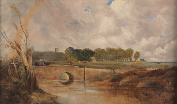 A Rainbow View of the Stour ca 1845