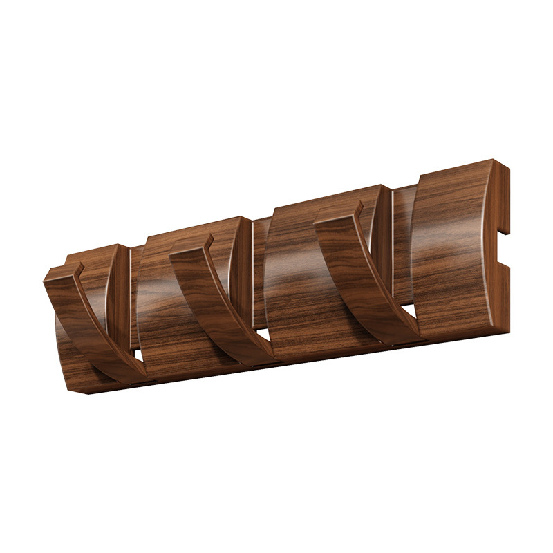 Foldable door hooks made of ABS, invisibly mounted
