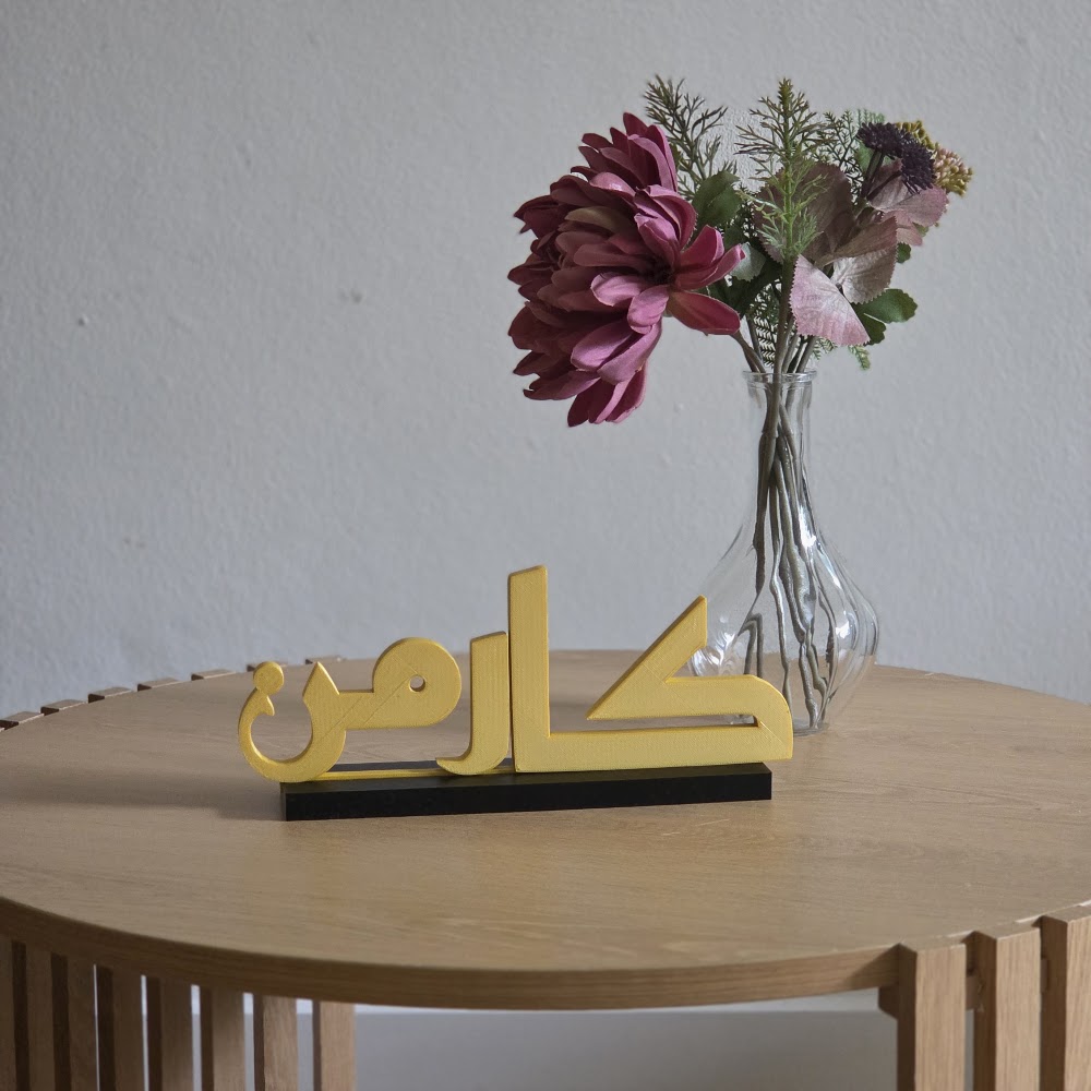 Personalised Calligraphy Stands 