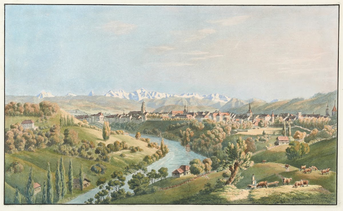 Berne Dessiné du Chemin de lEngue 1915 1945