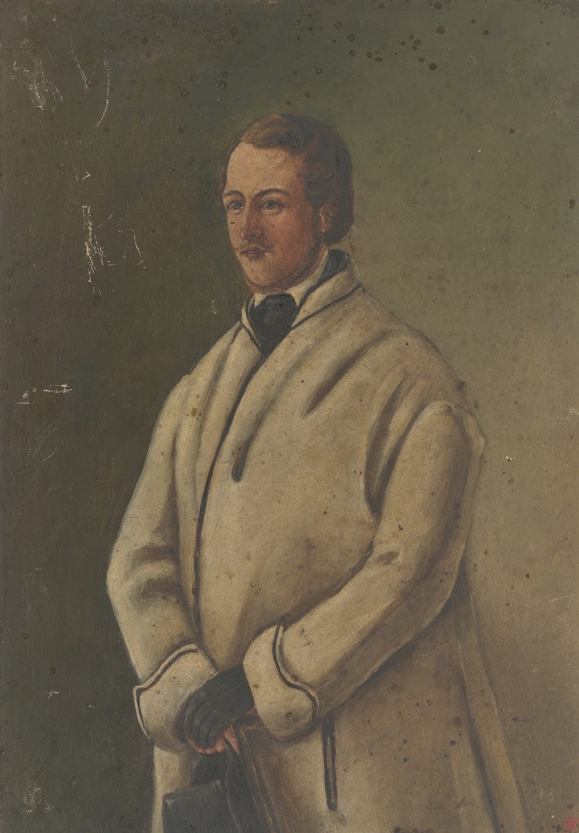 Portrait of Baron Philipp von Fahnenberg 1851