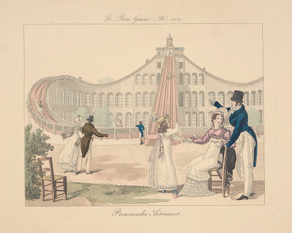 Le bon genre no 102 Promenades aeriennes The right sort no 102 Aerial rides 19th