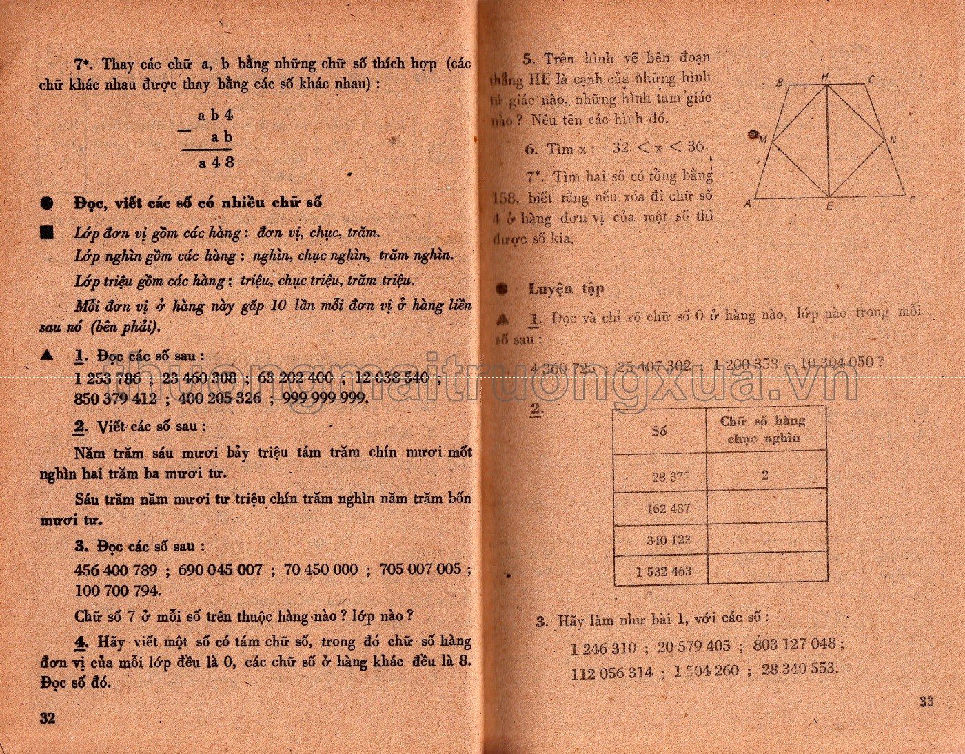 Toán 4 (1984) - Trang 17
