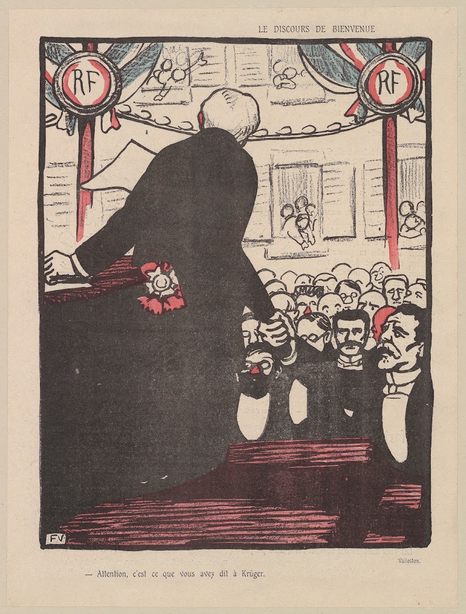 Le discours de Bienvenue 1903