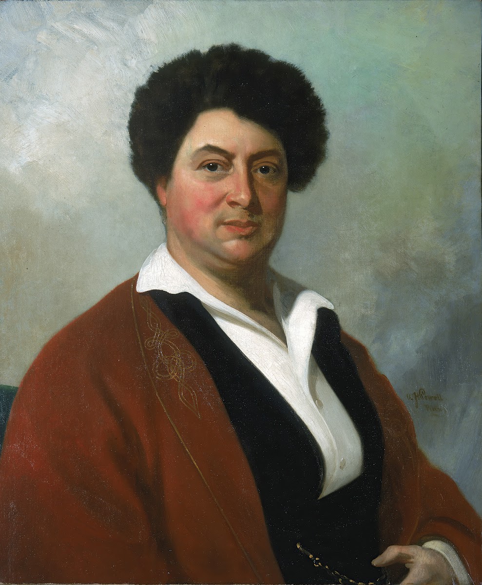 Portrait of Alexandre Dumas 1855