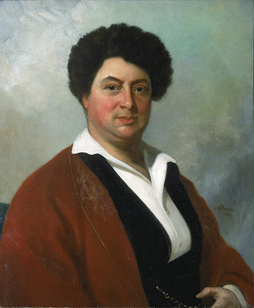 Portrait of Alexandre Dumas 1855