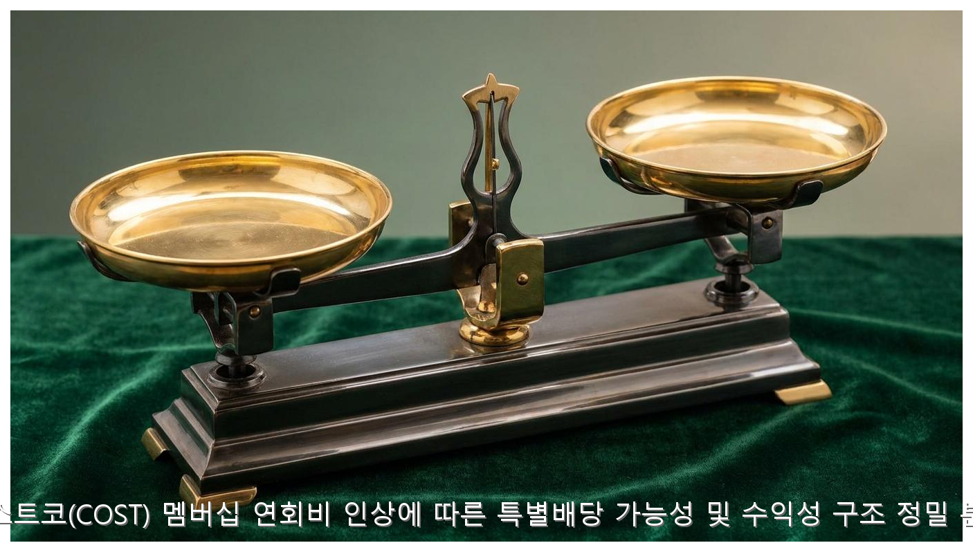 코스트코(COST) 멤버십 연회비 인상에 따른 특별배당 가능성 및 수익성 구조 정밀 분석 핵심 안내 및 분석 인포그래픽 (6)