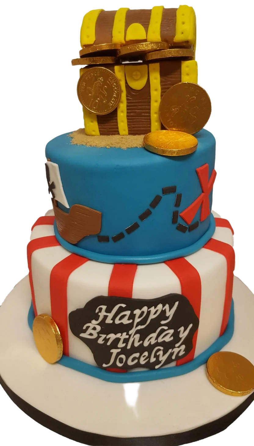 Pirate Themed Birthday Cake CB-NC200