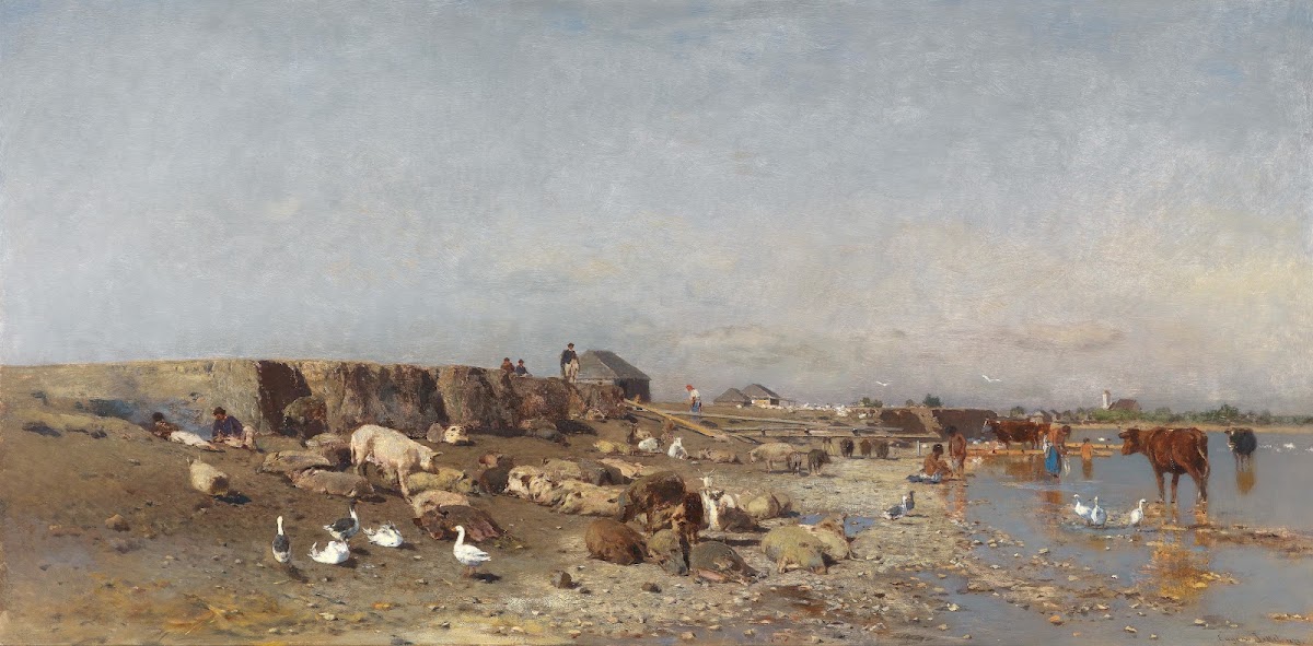 Motiv aus Szered an der Waag 1872