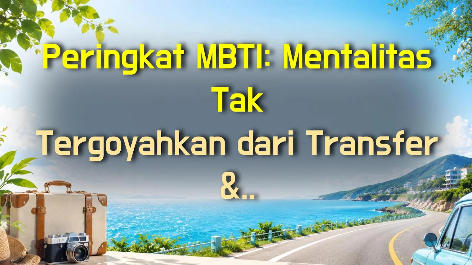Peringkat MBTI: Mentalitas Tak Tergoyahkan dari Transfer & Fishing Management
